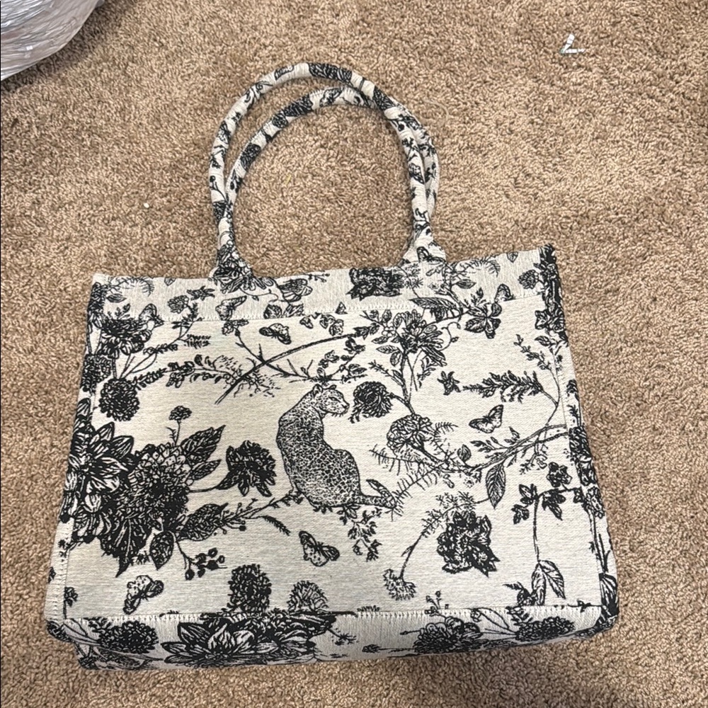 A New Day Jacqurd Boxy Tote